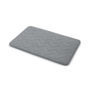 Q.TA' 1 GEDY MOUSSE TAPPETO 50X80 CM GRIGIO
