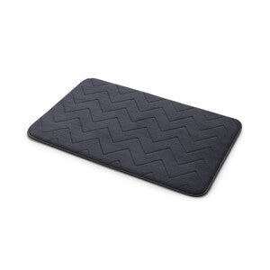 Q.TA' 1 GEDY MOUSSE TAPPETO 50X80 CM ANTRACITE