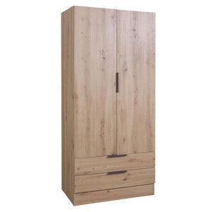 Q.TA' 1 ARMADIO ESPR. 2A+2C 82X46XH184 CM ROVERE ARTISAN