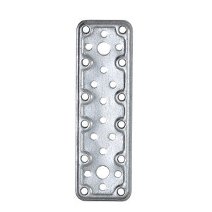 Q.TA' 50 C PIASTRA DIRITTA ACCIAIO ZINCATO 50X120 MM