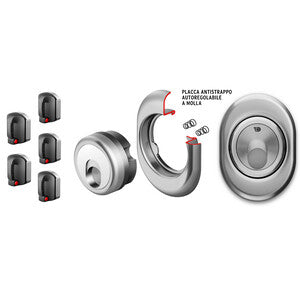 Q.TA' 1 DISEC MR500F DEFENDER MAGN C/VASCH MOLLA H25 CIL SAG CR SAT 5CH