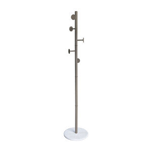 Q.TA' 1 APPENDIABITI JERRY DIM 37X37X173CM TORTORA METALLO