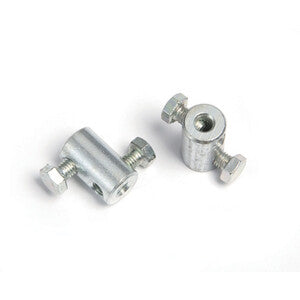 Q.TA' 1 MORSETTO 2 VITI LATERALI FORO 4,5 MM CF 4