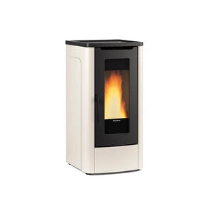 Q.TA' 1 STUFA PELLET VENTIL 10KW DAHIANA AD AVORIO V6