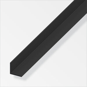 Q.TA' 5 PROFILO PVC NERO H.200 CM ANGOLARE 15X15X1 MM