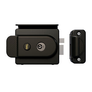 Q.TA' 1 YALE 770 SERRATURA APPL ELETT P/FERRO E40/80 REV ANTRACITE