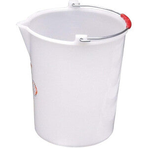Q.TA' 1 SECCHIO ALIMENTARE C/BECCO 12 L BIANCO