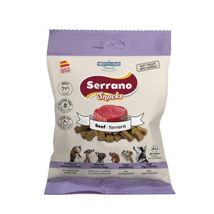 Q.TA' 25 SERRANO SNACK CANE 85G MANZO