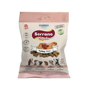 Q.TA' 25 SERRANO SNACK CANE 85G TACCHINO