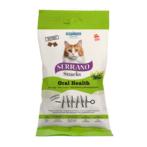 Q.TA' 12 SERRANO SNACK GATTO 50G IGIENE ORALE SARDINE
