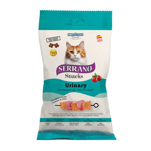 Q.TA' 12 SERRANO SNACK GATTO 50G URINARY SALM/TONNO