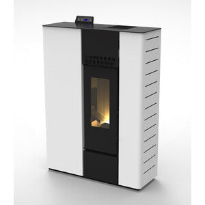 Q.TA' 1 C STUFA PELLET CANALIZ STEROPE 12C BIANCO V6