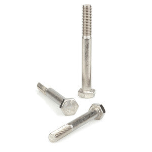 Q.TA' 50 VITE ACCIAIO INOX A2 TE FILETTO PARZ 10X 50MM UNI5737