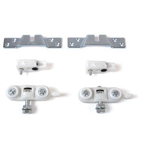Q.TA' 1 KIT ACCESSORI P/PORTA SCORREVOLE PORTATA 80 KG
