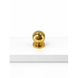 Q.TA' 25 POMOLO OTTONE 710 D 15 MM TORNITO LUCIDO