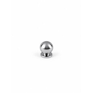 Q.TA' 25 POMOLO OTTONE 710 D 15 MM TORNITO CROMO LUC