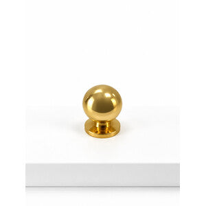 Q.TA' 15 POMOLO OTTONE 710 D 25 MM TORNITO LUCIDO