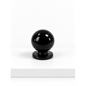Q.TA' 15 POMOLO OTTONE 710 D 25 MM TORNITO NERO