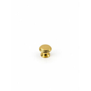 Q.TA' 25 POMOLO OTTONE 720 D 25 MM ORO LUCIDO