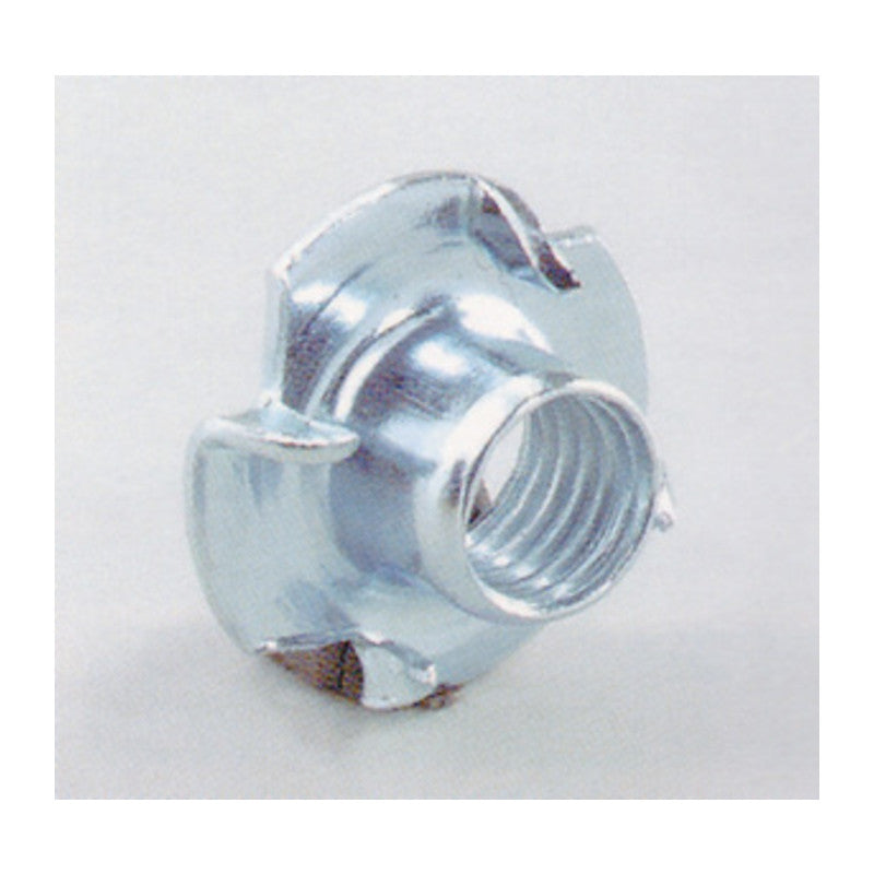 Q.TA' 100 FONDELLO A 4 PUNTE ACC ZINC 10MA D 22XH12 MM