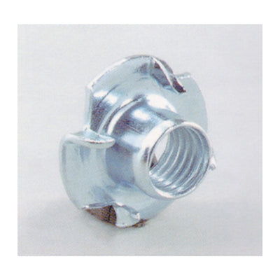 Q.TA' 100 FONDELLO A 4 PUNTE ACC ZINC 10MA D 22XH12 MM