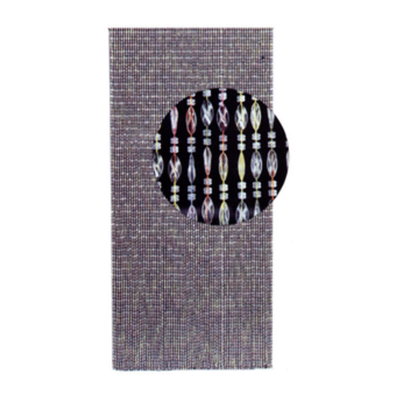 Q.TA' 1 C TENDA CORALLO 125XH240 CM CRISTALLO MULTICOLOR