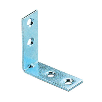 Q.TA' 6 BL LASTRINA A 2 FORI ANGOLO 20X 20 MM 5 *