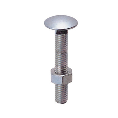 Q.TA' 5 SC BULLONE C/DADO TTDQ 8X 30MM ZINCATO 10