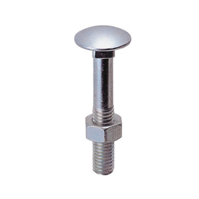 Q.TA' 1 BS BULLONE C/DADO TTDQ 10X100MM ZINCATO 5