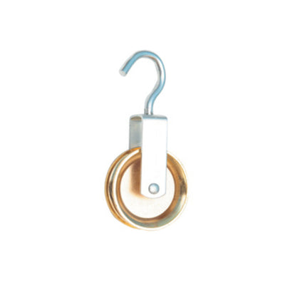Q.TA' 6 BL CARRUCOLA ZAMA OTT P/BIANCHERIA D 40 MM 2