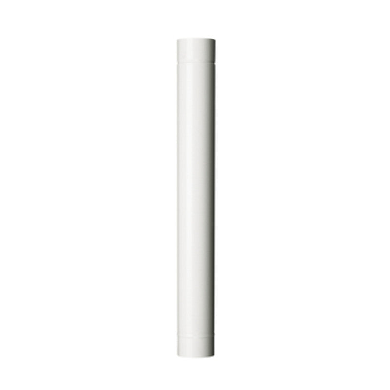 Q.TA' 12 TUBO P/STUFA H 100 CM D 9 CM BIANCO