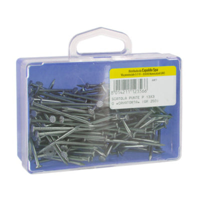 Q.TA' 5 SC SCATOLA CHIODI T. PIANA L. 14X25 CAVATORTA 250 G