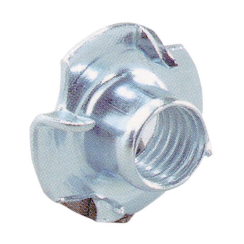 Q.TA' 10 SC FONDELLO A 4 PUNTE ZINC 8MA D 22XH12 MM 10