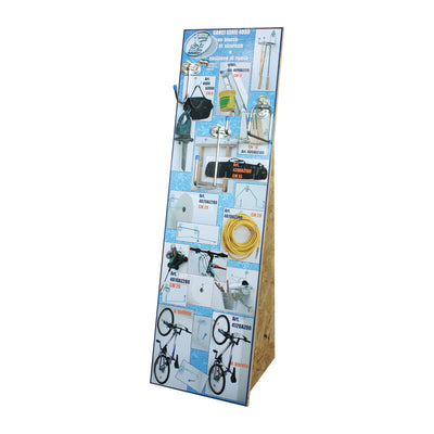 Q.TA' 1 ESPOSITORE GANCI SALVASPAZIO VUOTO