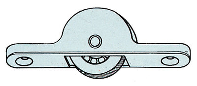 Q.TA'. 50 OMGE 1333 CARRELLO C/RUOTA DELRIN D 18 MM