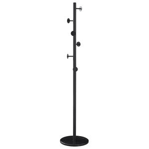 Q.TA' 1 APPENDIABITI JERRY DIM 37X37X173CM NERO METALLO
