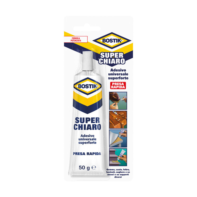 Q.TA' 12 BOSTIK SUPERCHIARO 50 G