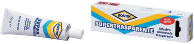 Q.TA'. 12 BOSTIK SUPERTRASPARENTE 125 G