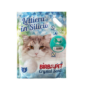 Q.TA' 6 LETTIERA BIRBAPET GATTO SILICIO TALCO 5 L