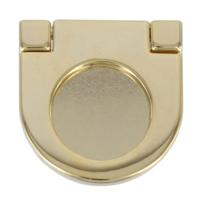 Q.TA' 25 MANIGLIA ZAMA E 3262 INCASSO 36X36 MM ORO LUC
