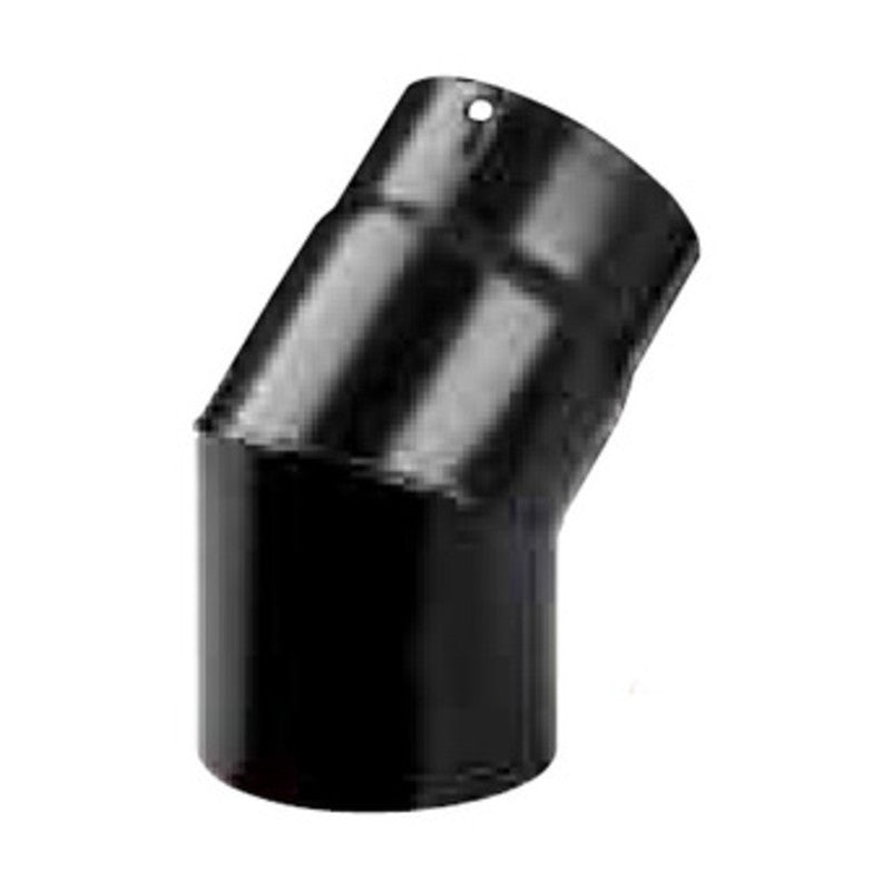 Q.TA' 1 GOMITO PLUS PORCELLANATO 45 D 20 CM NERO OPACO