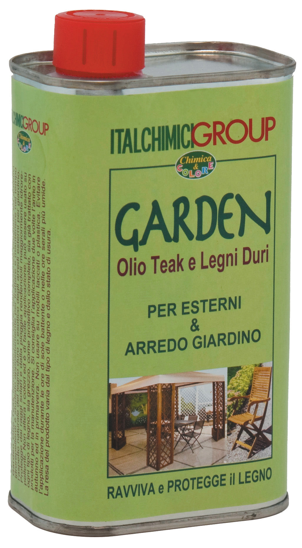 Q.TA'. 12 GARDEN OLIO PER TEAK E LEGNI DURI 500 ML