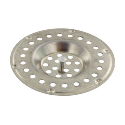 Q.TA' 25 GRIGLIA P/LAVELLO C/POMELLO P/PILETTA INOX