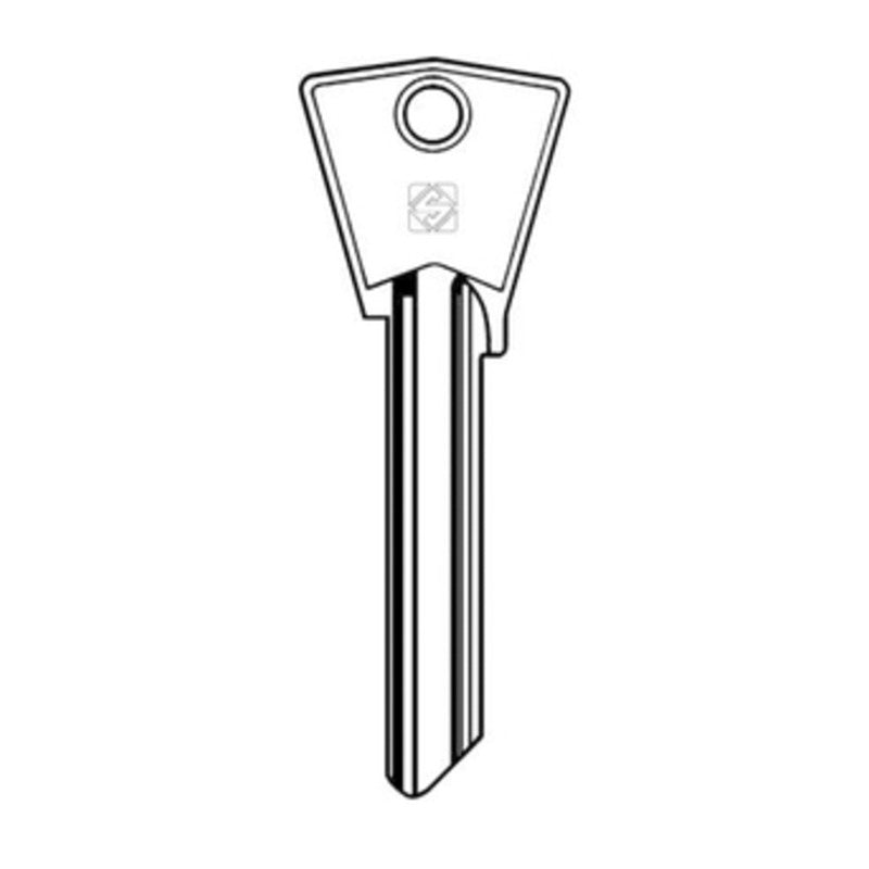 Q.TA' 10 SILCA CIL6 CHIAVE PROFILO OTTONE