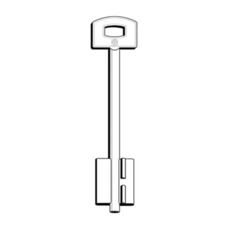 Q.TA' 5 SILCA 5SCM12 CHIAVE DOPPIA MAPPA OTTONE