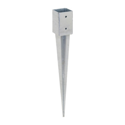 Q.TA' 1 PIASTRA 797 SUPPORTO PILASTRO ZINC FUOCO 91X91X750MM