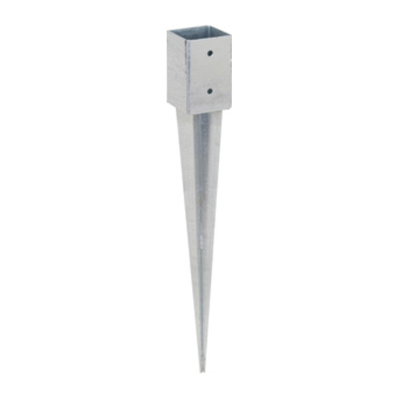 Q.TA' 1 PIASTRA 797 SUPPORTO PILASTRO ZINC FUOCO 91X91X750MM