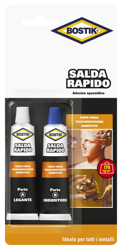 Q.TA'. 6 BOSTIK SALDA RAPIDO 2 X 15 ML BLISTER