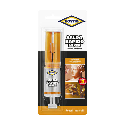 Q.TA' 12 BOSTIK SALDA RAPIDO MIXER ADESIVO 24 ML BLISTER