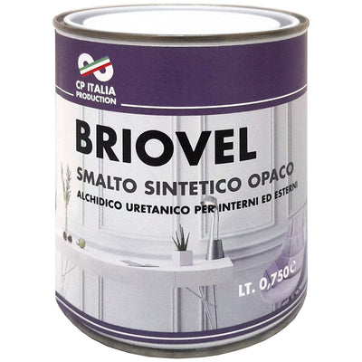 Q.TA'. 6 SMALTO BRIOVEL 0,750 L BIANCO SATINATO